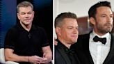 Matt Damon Opened Up About How His "Stabilizing" Friendship With BFF Ben Affleck Really Saved Him