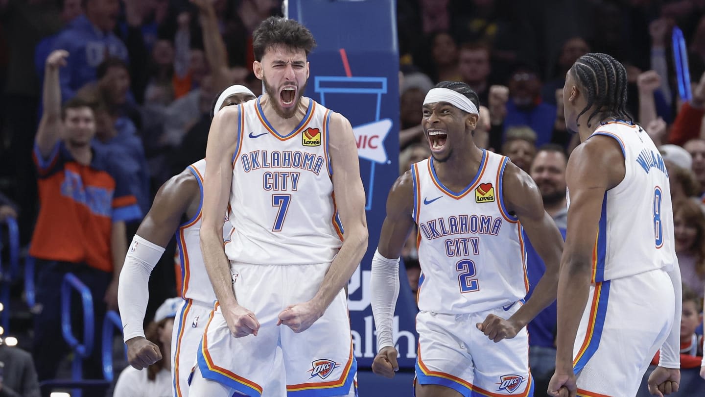 OKC Thunder Have Second Highest Win Total for 2024-25 NBA Season