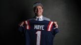 Drake Maye makes his first appearance in a Patriots uniform