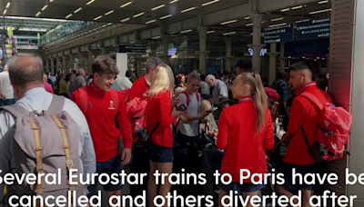 Eurostar trains cancelled and diverted because of ‘acts of malice’ in France
