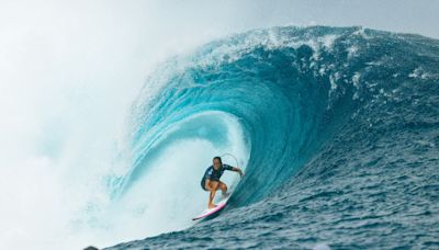 Las mujeres deslumbran en Teahupo’o, la ola de los Juegos Olímpicos