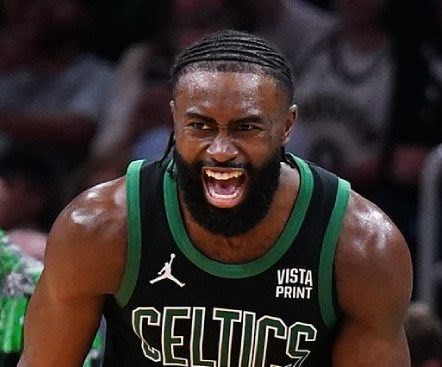 ‘There was a lot of curse words’: Jaylen Brown recalls motivational speech from Kevin Garnett