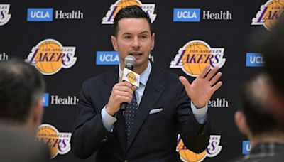 'No podcasts': Redick says goal with Lakers is title