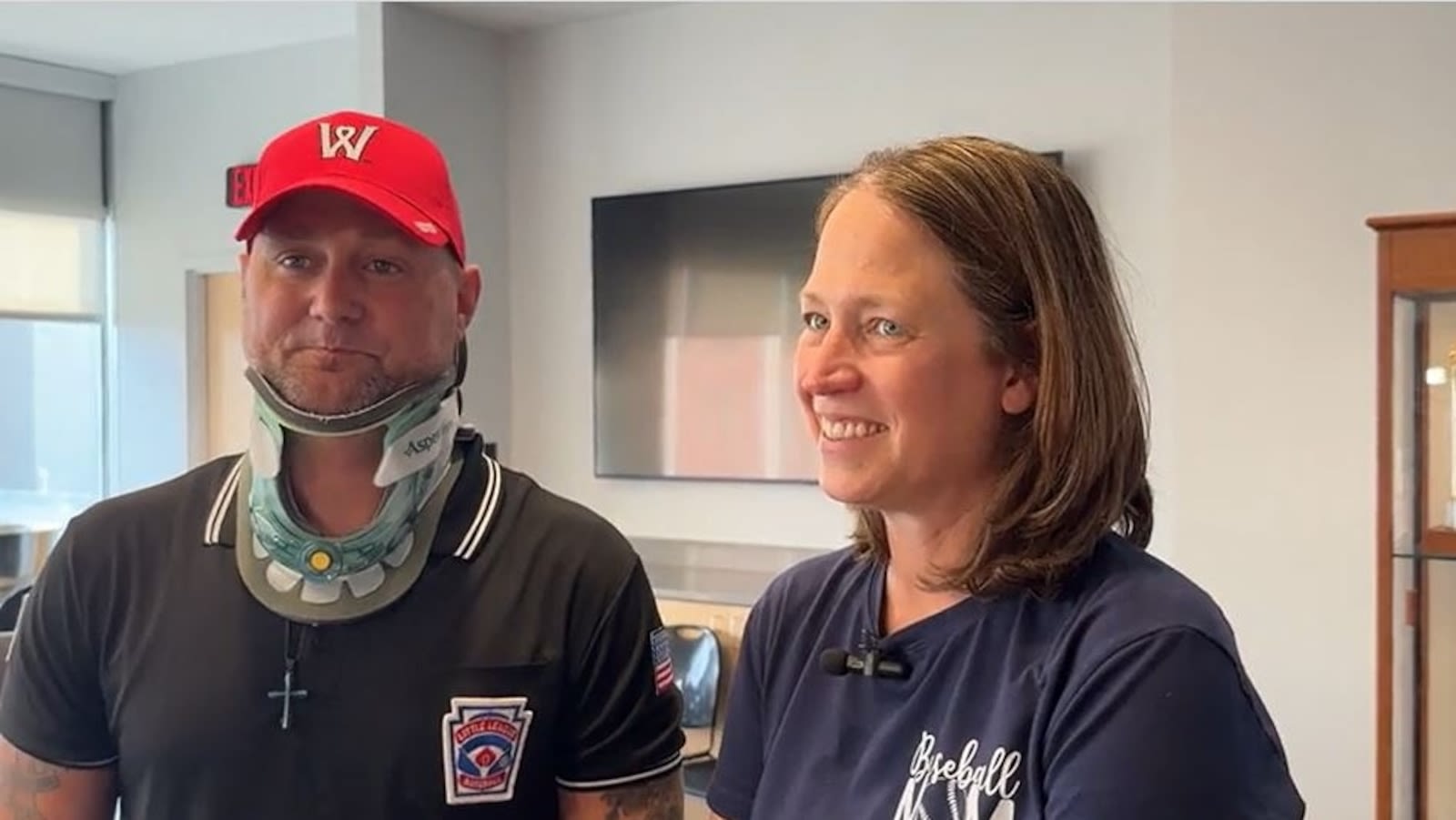 Doctor speaks out after saving umpire's life at son's baseball game