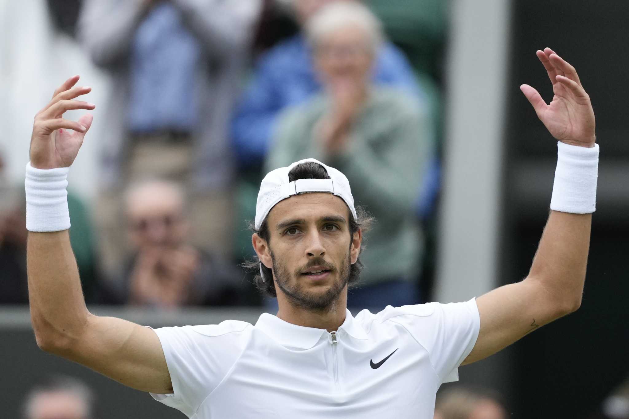 Taylor Fritz defeats two-time Grand Slam finalist Alexander Zverev in Wimbledon's fourth round