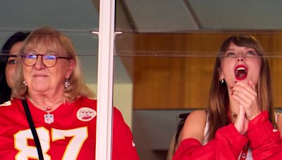 Donna Kelce Reacts After Being Confused for Taylor Swift's Mom Andrea Swift - E! Online