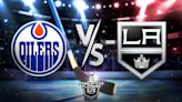 Oilers vs. Kings Game 3 prediction, odds, pick, how to watch NHL Playoffs