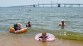 Beating the heat at Sandy Point | PHOTOS