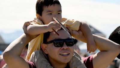 Photos: Thousands turn out for the Arctic Thunder air show