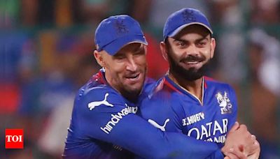 'Virat Kohli is a terrible influence when it comes to...' - says RCB captain Faf du Plessis | Cricket News - Times of India