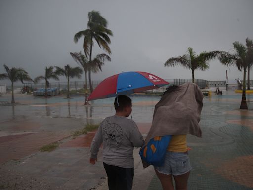 Depression strengthens into Tropical Storm Debby and aims at Florida's Gulf Coast