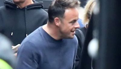 Ant McPartlin can't stop smiling as wife Anne-Marie brings baby Wilder to BGT