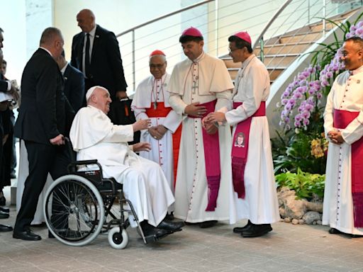 Le pape est arrivé à Singapour, dernière étape de sa tournée en Asie-Pacifique