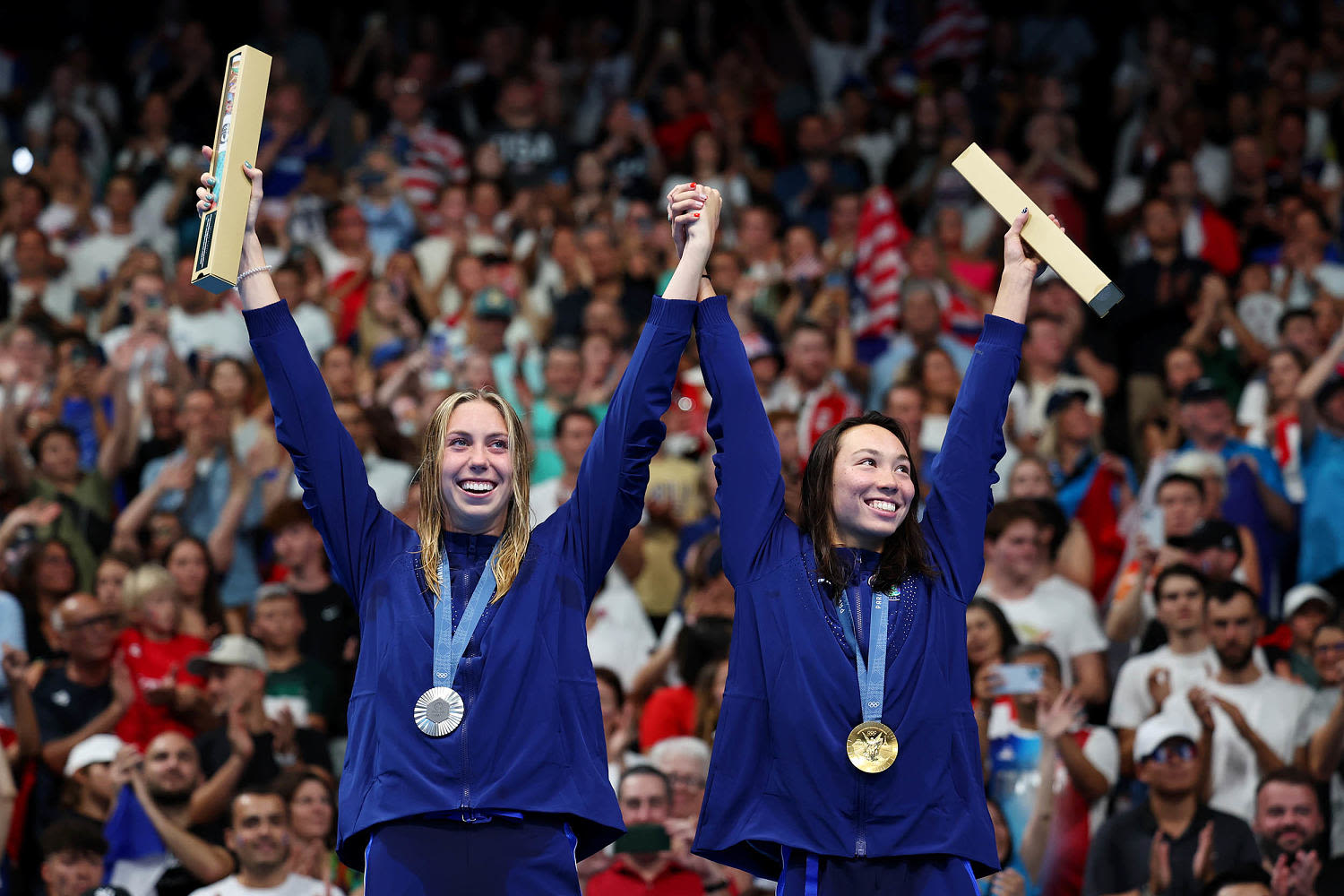 What’s in the gold box medalists get after winning at the Olympics?