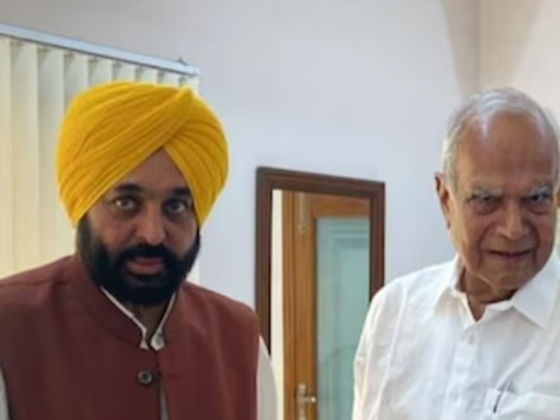 'Why Afraid Of Me?' Punjab Governor Says CM Mann Alarmed By His 'Merit-Based Approach'