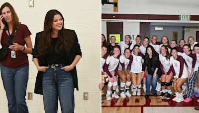 Selena Gomez answered high school volleyball team’s request for surprise visit: ‘They asked, couldn’t help it’