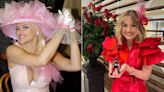 Anna Nicole Smith's daughter Dannielynn Birkhead steps out in a bold red gown at Kentucky Derby