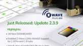 New update offers Z-Wave Long Range, Easy Dashboards, and more