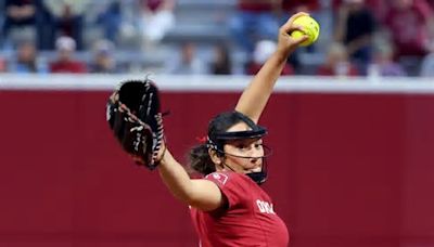 Oklahoma softball run-rules Tulsa as Kierston Deal pitches no-hitter for Sooners