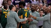 Baylor freshman Ja'Kobe Walter big after halftime as No. 15 Bears beat TCU 62-54