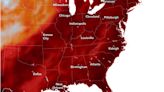 NASA map shows "sweltering" US temperatures under heat dome