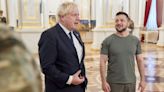 Boris Johnson Makes Surprise Visit To Kyiv On Ukraine's Independence Day