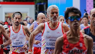 Alberto Suárez canta las cuarenta: plata en el maratón de los Juegos de París