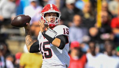 Georgia Bulldogs Quarterback Carson Beck Discusses Handling Expectations for 2024 College Football Season