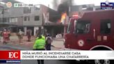 San Juan de Miraflores: Niña de 3 años falleció en incendio en depósito clandestino de reciclaje (VIDEO)