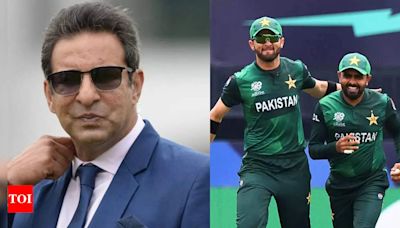 'People make fun of us in world cricket': Wasim Akram slams PCB for removing Shaheen Afridi as captain after one series | Cricket News - Times of India
