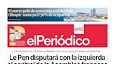 La portada de EL PERIÓDICO del 1 de julio de 2024