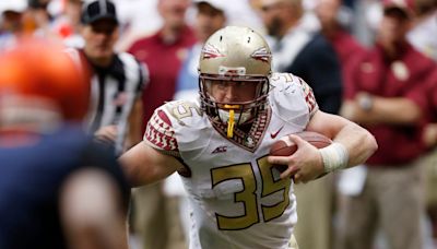Former FSU football star Nick O'Leary returns, earns degree 10 years after playing days