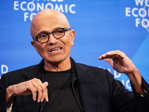 Satya Nadella says Microsoft’s AI payoff hinges on other companies doing ‘the hard work’ of changing their cultures