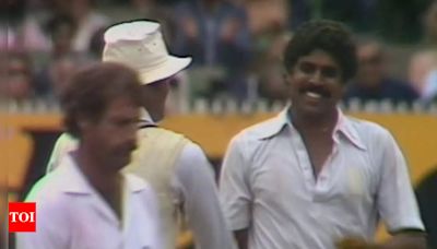 When Kapil Dev took pain-killing shots to bowl India to a famous Test win over Australia in Melbourne | Cricket News - Times of India