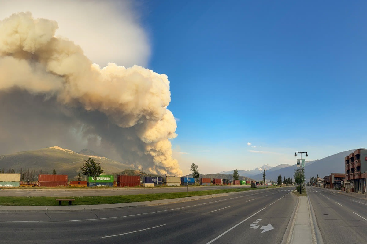 Jasper, Canada Ravaged by Wildfire