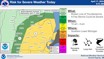 Tornado warning issued for Lansing area until 2:30 p.m.