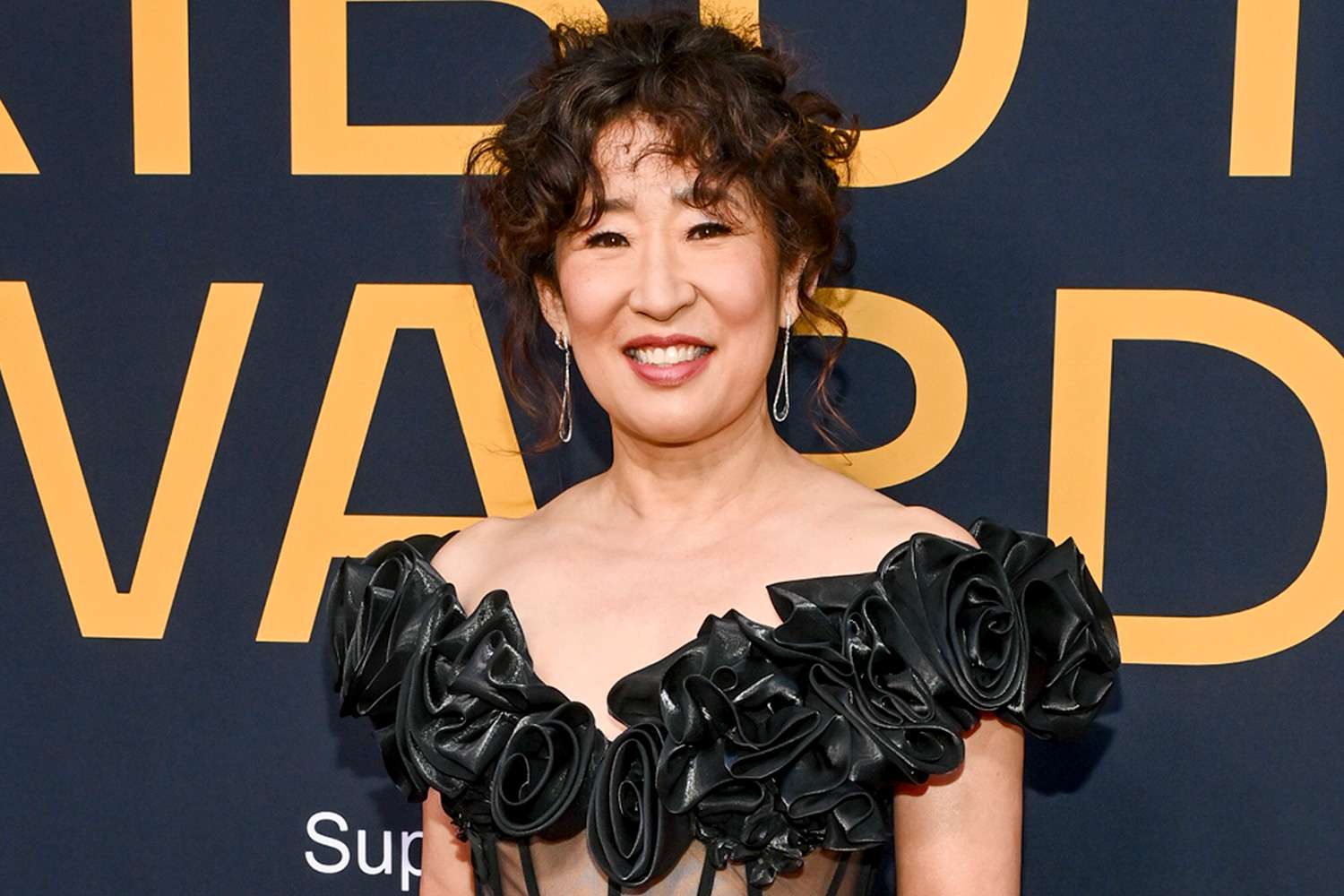 Sandra Oh won her first Emmy, but she wasn't there to accept it