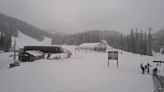 Ski hill staff rejoice as spring brings dump of snow to dry winter season