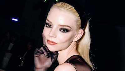 Anya Taylor-Joy Puts a Goth Princess Spin on the Sheer Trend