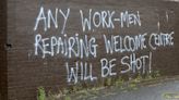 Threatening graffiti appears near west Belfast homeless charity at centre of attack