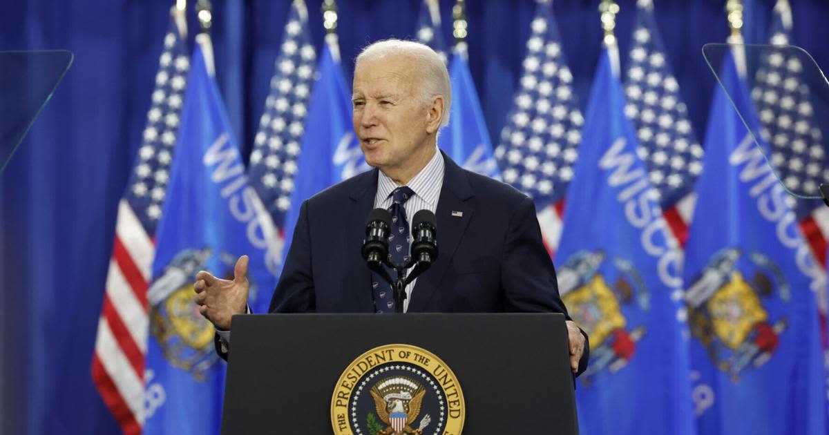 President Joe Biden to return to Wisconsin on Wednesday with stop in Racine