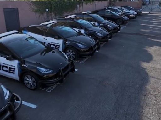 South Pasadena unveils first ever all-electric police fleet