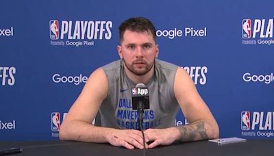 Mavs Star Luka Doncic Reacts To Some Sort Of Weird Moaning During Press Conference