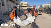 Gazans flee renewed Israeli offensives as rescuers struggle