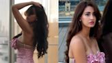 Sexy! Disha Patani Flaunts Her Curves In Pink Slit Dress, Fans Call Her 'Barbie' | See Hot Photos - News18