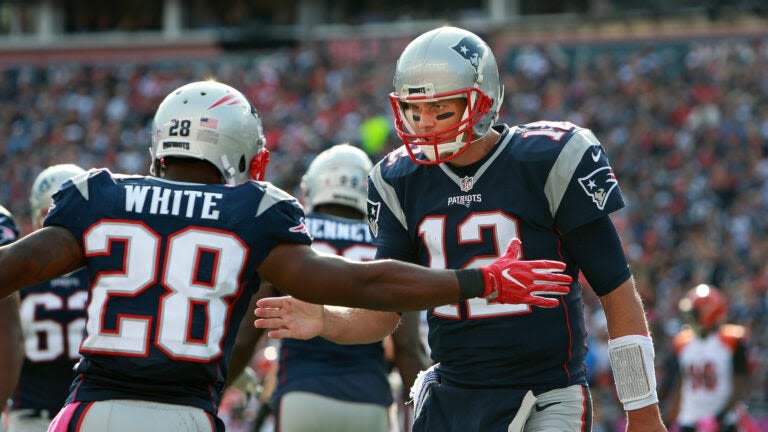 James White explains the 'hardest' adjustment in store for Tom Brady as a broadcaster