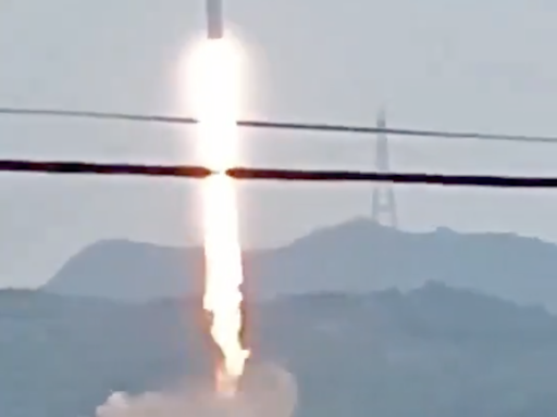 China's SpaceX Falcon 9 Inspired Rocket Escapes From Test Pad & Flies Away