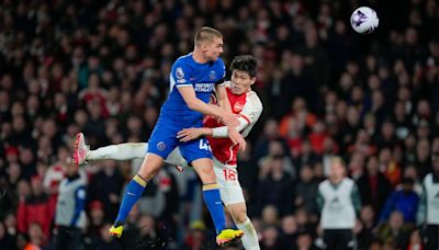 Havertz scores 2 as Arsenal routs Chelsea 5-0 to cement Premier League lead