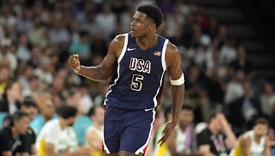 Anthony Edwards Wins Gold Medal With Team USA