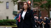 'We need to end this horror': Vice President Harris visits site of shooting in Highland Park, Ill.